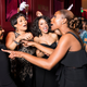 In this handout photo provided by Netflix, Issa Rae (R) attends the Netflix Golden Globes after party at Waldorf Astoria Beverly Hills on January 7, 2018 in Beverly Hills, California.